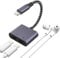 iPhone Adapter Lightning auf Dual Lightning Kopfhörer und Laden 2 in 1 - MFi Zertifiziert iPhone Kopfhörer Adapter und Laden Lightning aux Audio, für iPhone 14 13 12 11 Pro Max Plus SE X XR XS 8