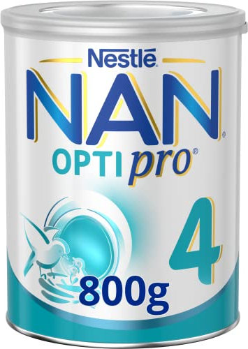 NESTLÉ - NAN Optipro 4 – Lait de Croissance dés 2 ans – Bébé Lait maternisé - 1 x 800 gr