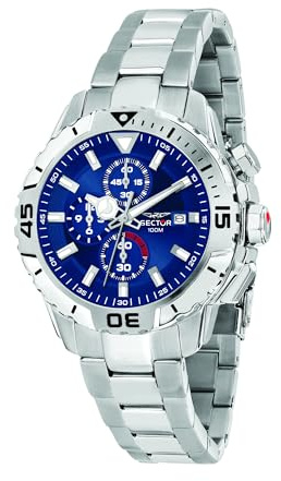 Sector No Limits Herrenuhr, Chronograph, Analog, 43 mm, Legend-Kollektion, Geschenk für Männer R3273735001
