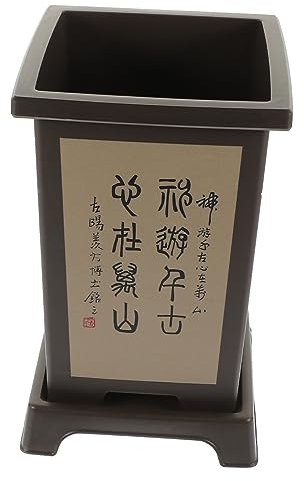 ORFOFE Pflanztopf Aus Plastik Für Orchideen Pflanzgefäß Mit Untertasse Blumentopf Für Sukkulenten Und Kakteen Mehrzweck-pflanztopf Für Gärten Und Balkone