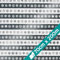 1 Rolle Weihnachts-Geschenkpapier Yuletide Stripes Silber Weiß 70cmx200m | Geschenkpapier für Weihnachten