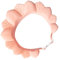 SHOWERORO Chapeau De Bain Pour Garçon Fille Silicone Réglable Oreilles Pour Bain Garçon Fille Couleur Orange