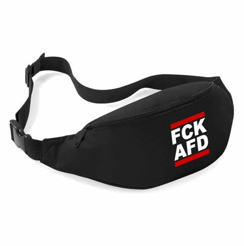 FCK AFD - Gürteltasche schwarz ca.38 x 14 x 8cm