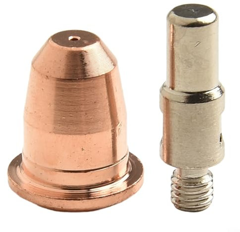 20 Stück Plasmaschneider Brennerelektroden und Düsen für Klutch Plasmaschneider