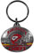 Siskiyou Unisex-Erwachsene Metall Kansas City Chiefs Schlüsselanhänger, oval, geschnitzt, Einheitsgröße