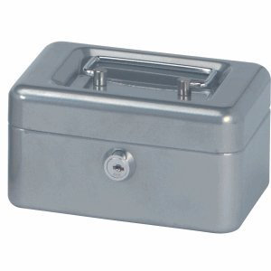 Maul Geldkassette 1 15,2x12,5x8,1cm silber