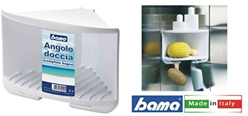 Bama Doccia angolare, Bianco