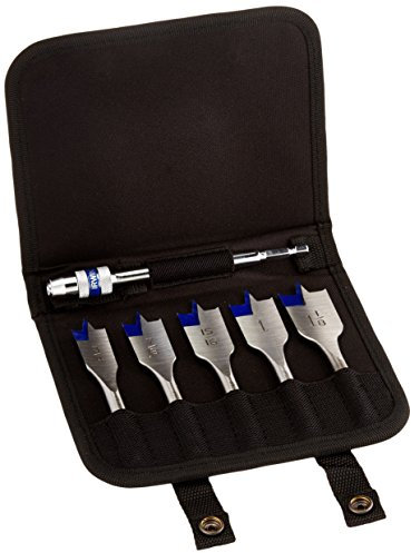 Irwin Tools 1768411 Short Spade Bit Set (6 Piece)