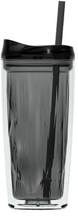 Edelstein doppelwandig Klauenhammer,. – Hot Kälte-Acryl Travel Tumbler graphit