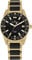 JACQUES LEMANS Herrenuhr Liverpool Massiv Edelstahl/High-Tech-Ceramic massiv Edelstahl ip-Gold 42-10G