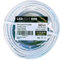 Led Light One Cavo H05VV-F Tubo 2x0,75 mm 50 m (bianco) Tensione di servizio: 500 V Temperatura massima di lavoro 70 °. Cavi per installazioni fisse e mobili in locali domestici e uffici.