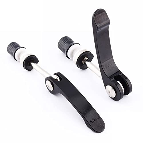 Schnellspanner für Fahrradsattel, Quick Release Fahrrad Sattelstütze Schraube aus Aluminiumlegierung für BMX Road Mountainbike Radfahren