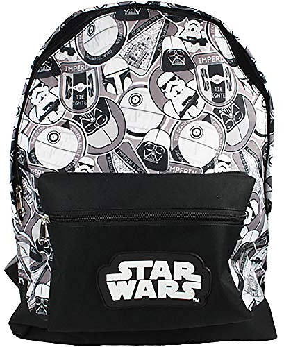 Star Wars Wars Roxy, Unisex-Kinder Rucksack, Schwarz (Black), 12x39x28 cm (W x H L)