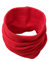 Boomly Baby Loop Schal Baumwolle Herbst Winter Nackenwärmer Halsband Einfarbig O Ring Schals Halstuch Schlauchschal Für 0-8 Jahre Jungen Mädchen (Rot, 4-8 Jahre)