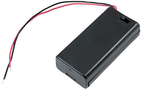 1/5/10Pcs Enclosed AA/AAA Battery Holder Case 5 Sizes with Cover ON/OFF Switch Plastic Battery storage box with Switch Wires (2/3/4/6/8 Solts)
