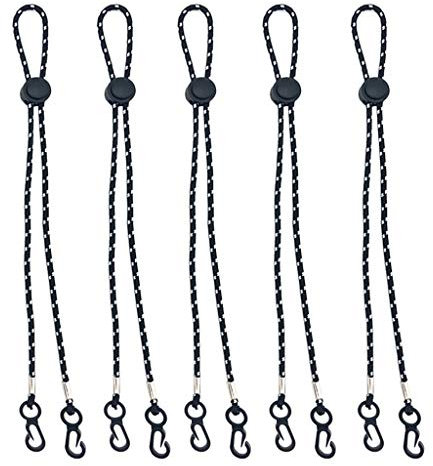 LUCKME 5 Stücke Ohrhaken,Ohrhaken Strap Extender,Ohrhaken Gesichtsschutz,Ohrenschoner Mundschutzhalter, Einstellbare Haken Ohrenriemen,Ohrband verlängerung für Kinder, Erwachsene