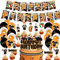 Partyzubehör für Haikyuuu-Partyzubehör, Dekorationen umfasst: 1 Haikyuu-Banner, 1 große Kuchendekoration, 24 Cupcake-Aufsätze, 18 Luftballons, 1 Spule für Anime-Partyzubehör für Fans