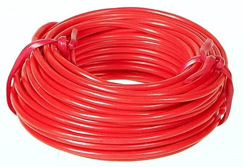 Elektrischer Draht für Auto, weich, 2,5 mm², Rot (10 m)