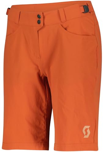 Scott Trail Flow Damen Fahrrad Short Hose kurz (Inkl. Innenhose) braze orange 2023: Größe: XS (34/36)