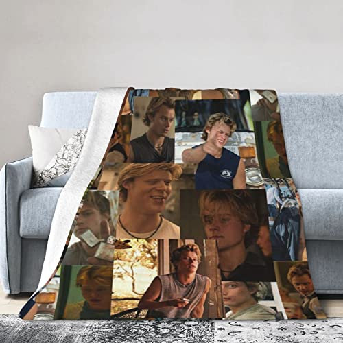 Rudy Jj Pankow Maybank - Coperta leggera e super morbida in micropile con stampa, adatta per divano, letto, soggiorno, poltrona, 125 x 100 cm