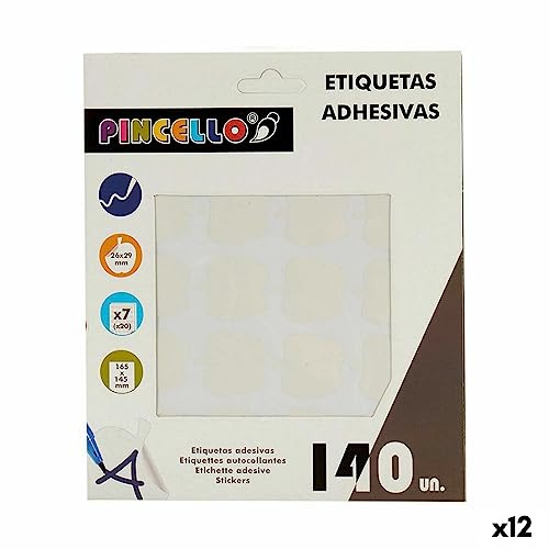 Pincello Etiketten, Standard