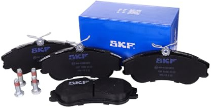 SKF Scheibenbremse Bremsbelag VKBP 80356-4er Set - Position Vorderachse Höhe 77mm Länge 154mm Breite 83mm Dicke 18mm - OE Qualität