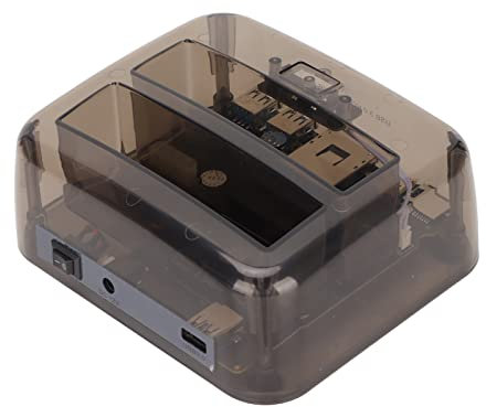 Bewinner Docking Station per HDD da USB3.0 a IDE, Docking Station per Disco Rigido Esterno Dual bay da 6 Gbps Backup con Clic con Indicatore LED (Spina Europea)
