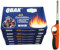 6 Cajas 240 Pastillas de Encendido para Barbacoas, Chimenea, Estufas, Hornos. Pastilla para encender Carbon. Incluye Mechero Largo de Cocina