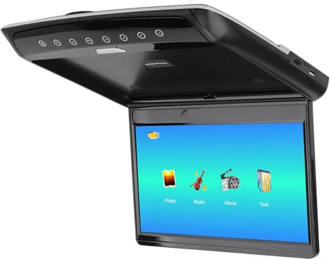 Schermo di Visualizzazione per Auto da 11,6 Pollici HD IPS Schermo da 170 Gradi per Monitor per Auto Angolo di Apertura per Sedile Posteriore Intrattenimento per Auto Aziendali