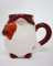 XXL Wichtel Weihnachtstasse | handbemalte 3D Keramik Tasse | Für Weihnachten, Nikolaus, Adventskalender, Wichteln | Weihnachtliche Deko, Weihnachtsdeko | Christmas Kaffeetasse 500 ml (Wichtel XXL)