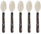 budiniao 5 pz Cucchiaio di Perle Per Caviale Must-Have Caviale Per Uovo Gelato Cucchiaio ABS Cucchiai di Caviale Per Caviale Gelato All' Per uovo Cucchiaio Rocher, UN