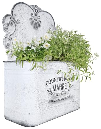 Z&Z ornamentorum Pot de fleurs à suspendre en métal (femme)
