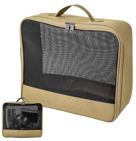 Camping-Küchen-Organizer, tragbare Camping-Küchenbox, atmungsaktive Camping-Tasche, faltbarer Ausrüstungsbehälter, leichte Outdoor-Küchen-Ausrüstung für Picknick, Wandern, Reisen