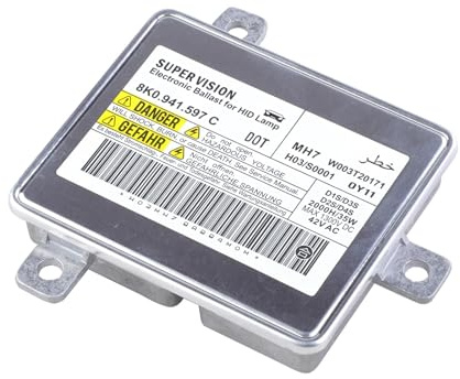 Ballast Xenon,Unité De ContrôLe Ballast Module de contrôle Ballast Phare HID 8K0941597C W3T21071 W3T16372 Utilisation adaptée pour Audi A3 2008-2013