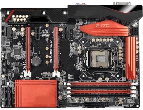 1s Z170 Gaming K4 Mainboard 1151 DDR4 64GB Unterstützt I5-6500 I3-7100 G4400