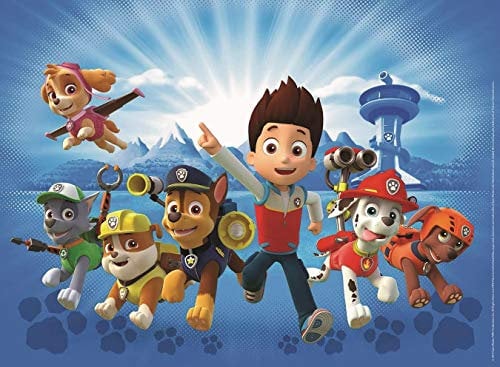 Ravensburger 10899 - Ryder und die Paw Patrol, 100 XXL Teile Puzzle
