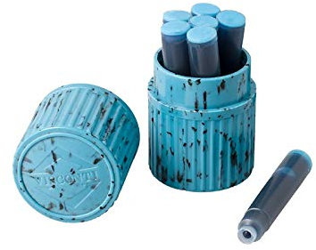 7 Visconti Ink Cartridges - Turquoise