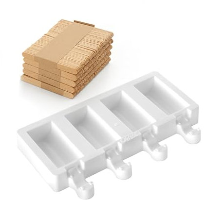 Silikomart GEL05M MINI CHIC Silikonform 70X33 H 22 MM, Weiß