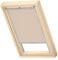 VELUX Original Roof Window Blackout Blind for U04, U34, Sand, with Grey Guide Rail