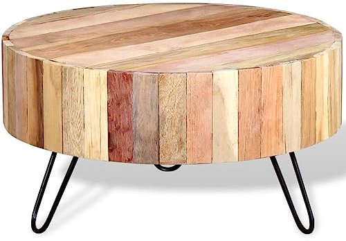 vidaXL Massivholz Couchtisch Beistelltisch Sofatisch Kaffeetisch Wohnzimmer