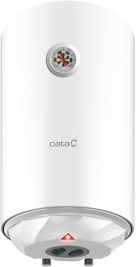 Cata Termo Eléctrico CTR-30-M Forma Redonda 30L Instalación Vertical Display Mecánico Modo ECO Superaislamiento Potencia 1500W Color Blanco