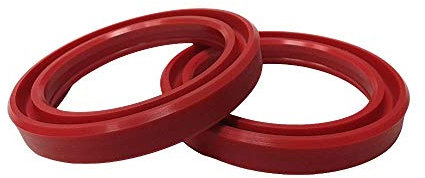 2 Pcs Nutring Symmetrisch TTU 50mm x 60mm x 8mm aus PU | Dichtring 50x60x8 Hydraulikdichtung für Hydraulikzylinder - Kolbendichtungen