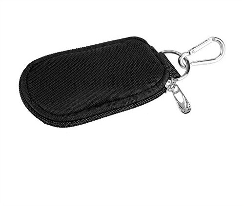 Aufbewahrungstasche für ätherische Öle, Organizer-Tasche mit 10 Fächern für 3ml Flaschen, tragbarer Schlüsselkettenstil, praktische Lagerung, Schwarz