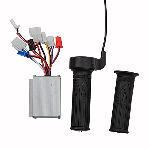 MDYBF Accessori per Scooter per Bici Elettriche Controller Spazzolato per Motore e Impugnatura Un Torsione 'Acceleratore 24V 250W per Bicicletta per Scooter Elettrico