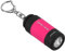 PATIKIL 2.1 Mini Recargable LED Llavero Linterna, EDC Portátil Pequeña Linterna con USB Cargador para Diario Transporte, Brillante Rosa