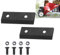 xuyunming 2set 781-0490 981-0490 Chipper Blade/Knife for MTD/Troy-Bilt/Craftsman 242, 243, 244, 245, 246, 247, 742-0544A, 942-0544A, 742-0544B