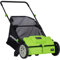 Pickup Pro Garden Sweeper - Manual Leaf & Grass Push Lawn Sweeper (Pickup)