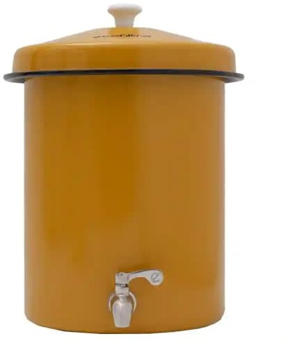Ecofiltro Filtro acqua 5 l (filtra PFAS) (giallo)