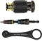 Klein Tools 85515HD 3-teiliges Werkzeugset, Mini-Ratsche, 12-in-1 Impact Stubby Multi-Bit-Treiber und 5-in-1-Flip-Stecknuss, Werkzeuge für enge Räume