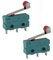 2 Stück Mikrotaster 3 Pins 250V 5A, 2 Stellungen EIN/EIN Endschalter mit Roller Hebel Arm, Wechselschalter, Berührungsempfindliche Mikroschalter, für Mechanik, Elektronische Geräte, Automaten
